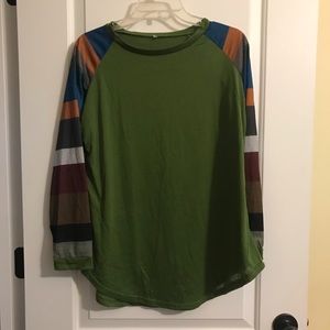 Long Sleeved Fun colored shirt